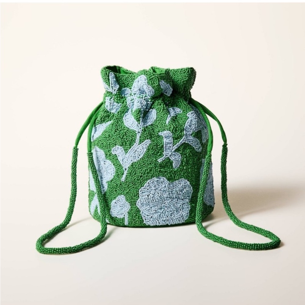Kate Spade x Target Beaded Drawstring Bag